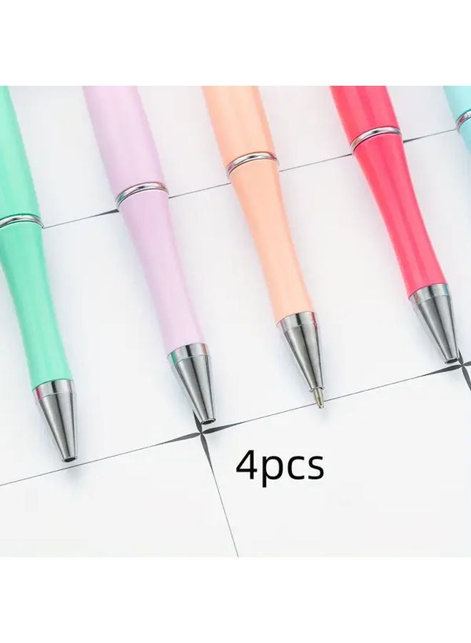 4 Pack Heart Shape Ballpoint Pen 1 0 Mm Smooth Writing Replaceable Refills Gift - Image 5